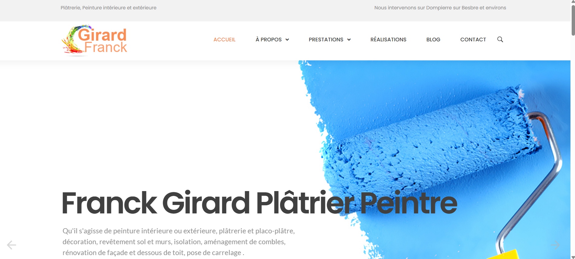 capture site vitrine https://www.girard-platrier-peintre.fr/